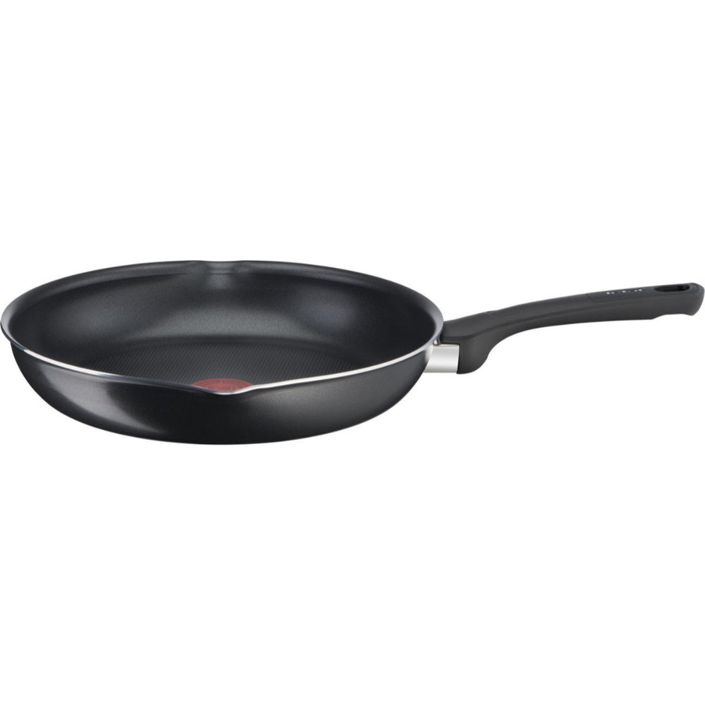 Tefal Day by Day Koekenpan - Niet geschikt voor Inductie - Anti-aanbaklaag - Schenktuiten - Aluminium - Zwart