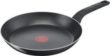 Tefal Easy Cook & Clean Pannenset - Koekenpannen 20/24/28cm + Wokpan 28cm + Hapjespan 28cm - Niet geschikt voor Inductie - Anti-aanbaklaag - Aluminium - Zwart