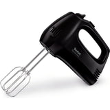 Tefal Quick Mix Handmixer - RVS Gardes en Kneedhaken - 300W - Zwart