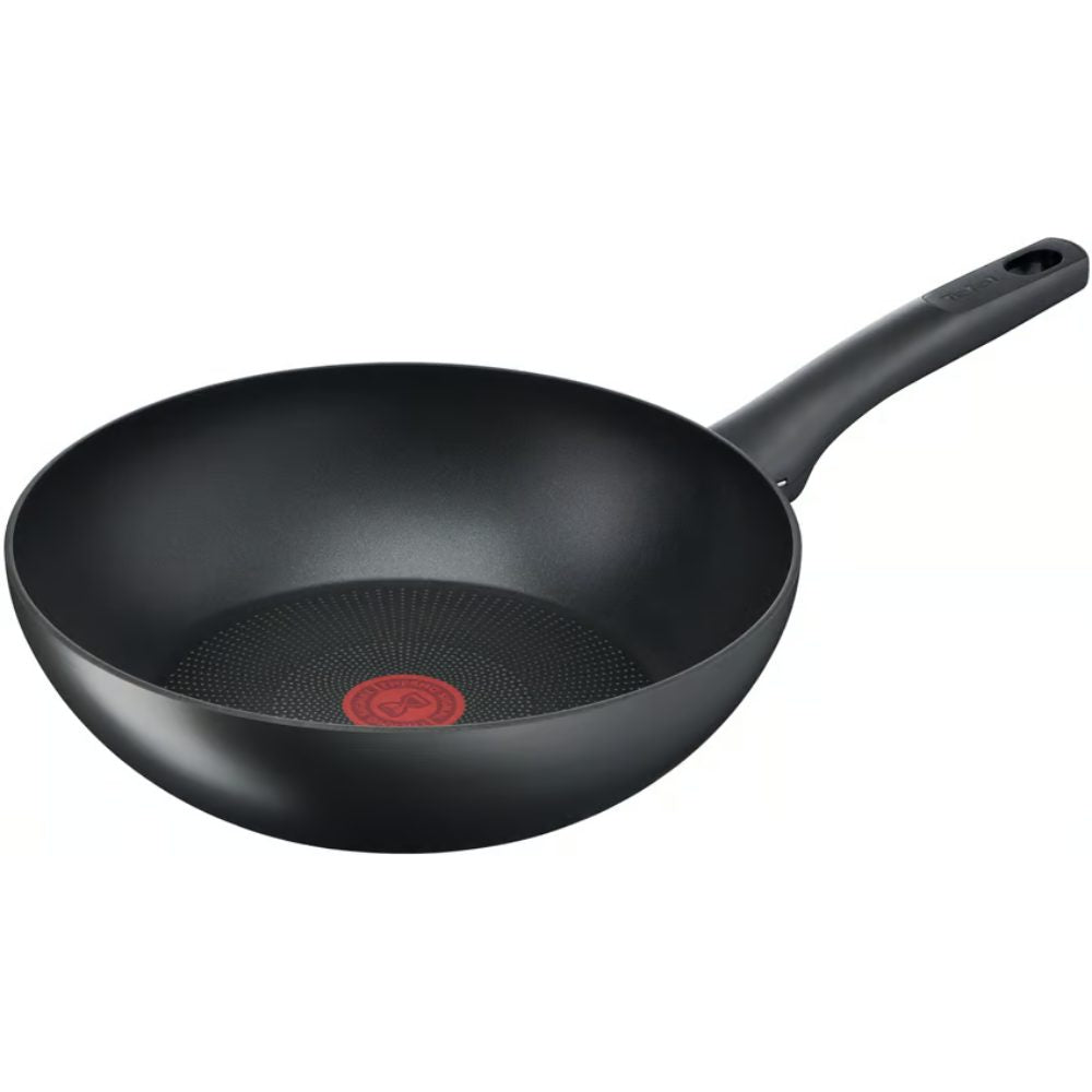 Tefal Ultimate Pannenset - Koekenpannen Ø24/28cm + Wokpan Ø28cm - Inductie - Aluminium - Zwart