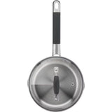 Tefal Illico Steelpan met Deksel - 1.7 liter - Ø18cm - Inductie - Schenktuiten & Stoomgaatjes - RVS - Zilver