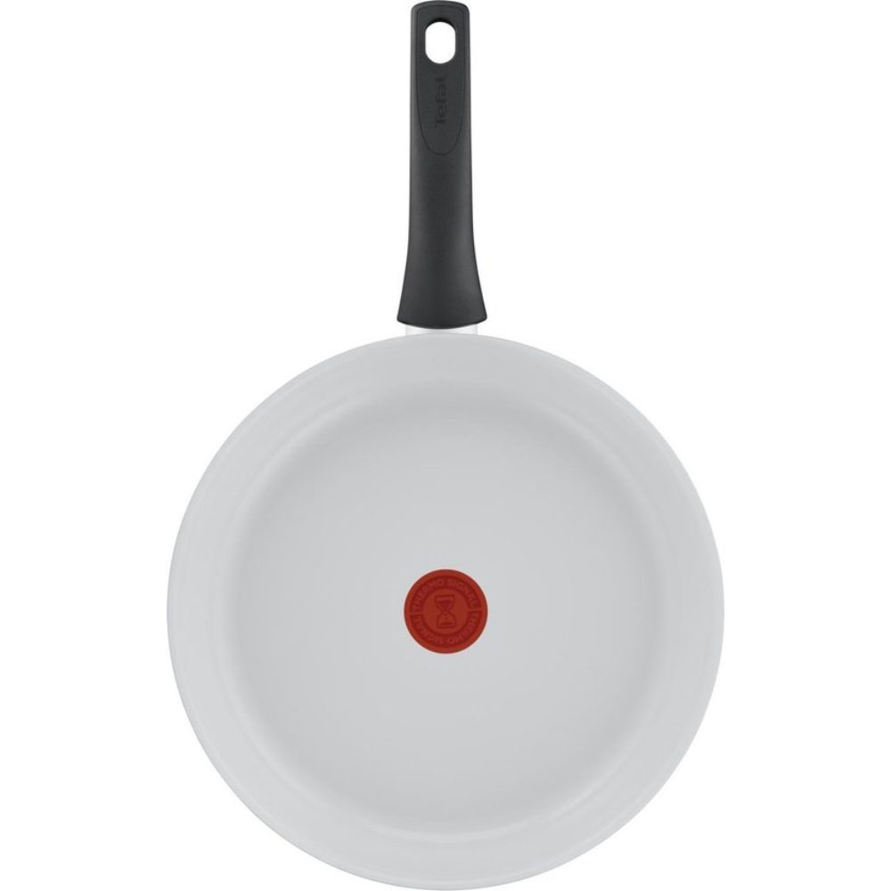 Tefal Ceramic Control Koekenpan - Aluminium - Inductie - Wit