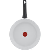 Tefal Ceramic Control Koekenpannenset - Ø24/28cm - Aluminium - Inductie - Wit