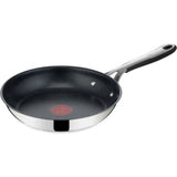 Tefal Jamie Oliver Pannenset - Koekenpannen Ø20/24/28cm + Wokpan Ø28cm + Hapjespan Ø25cm - RVS - Inductie