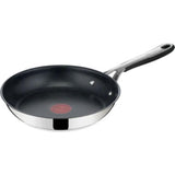 Tefal Jamie Oliver Pannenset - Koekenpannen Ø20/24/28cm + Wokpan Ø28cm - RVS