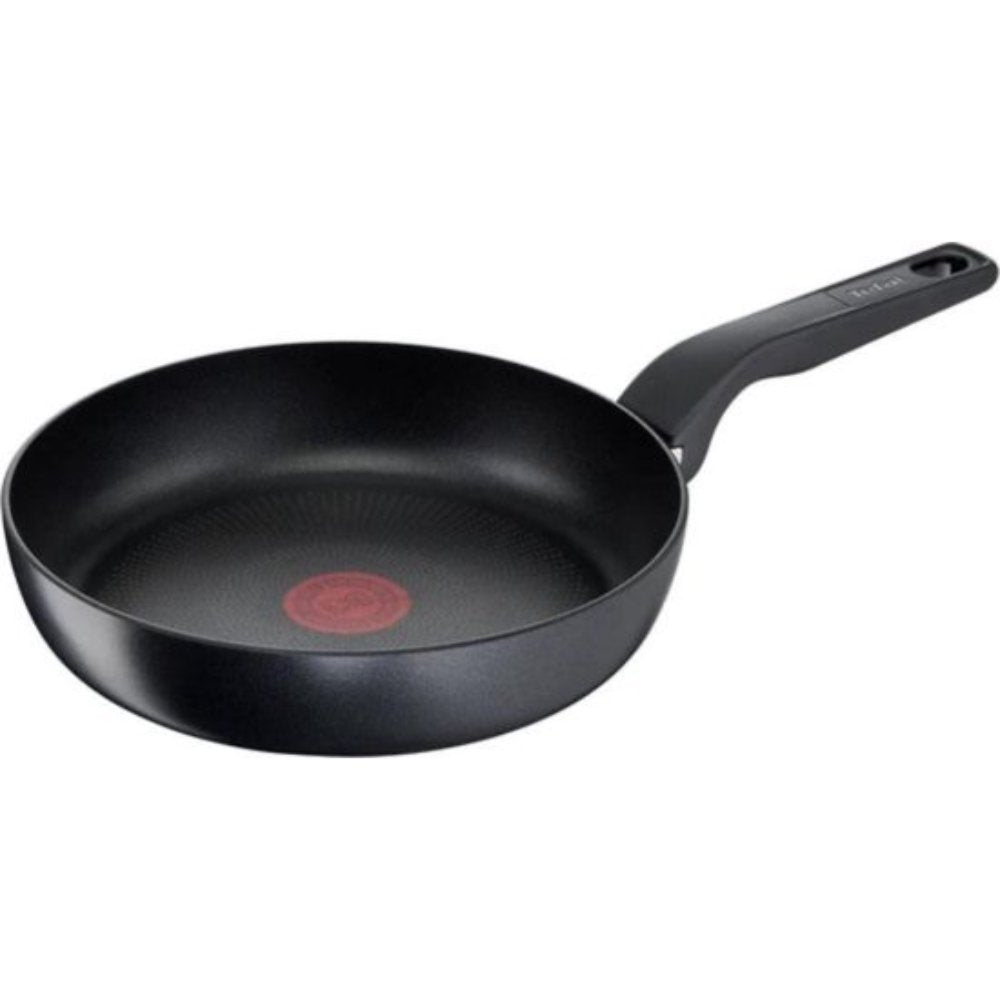 Tefal Hard Titanium Pro Pannenset - Koekenpannen Ø20/24/28cm + Wokpan Ø28cm + Hapjespan Ø28cm