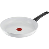 Tefal Ceramic Control Koekenpannenset - Ø24/28cm - Aluminium - Inductie - Wit