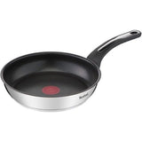 Tefal Emotion Pannenset - Koekenpannen Ø20/24/28cm + Wokpan Ø28cm - RVS - Inductie