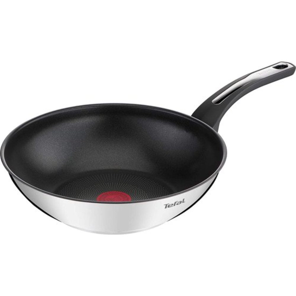 Tefal Emotion Pannenset - Koekenpannen Ø20/24/28cm + Wokpan Ø28cm - RVS - Inductie