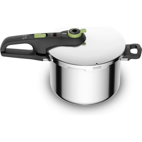 Tefal Secure 5 Trendy Snelkookpan met Stoommandje - 6 liter - Pressure Cooker - Inductie - RVS