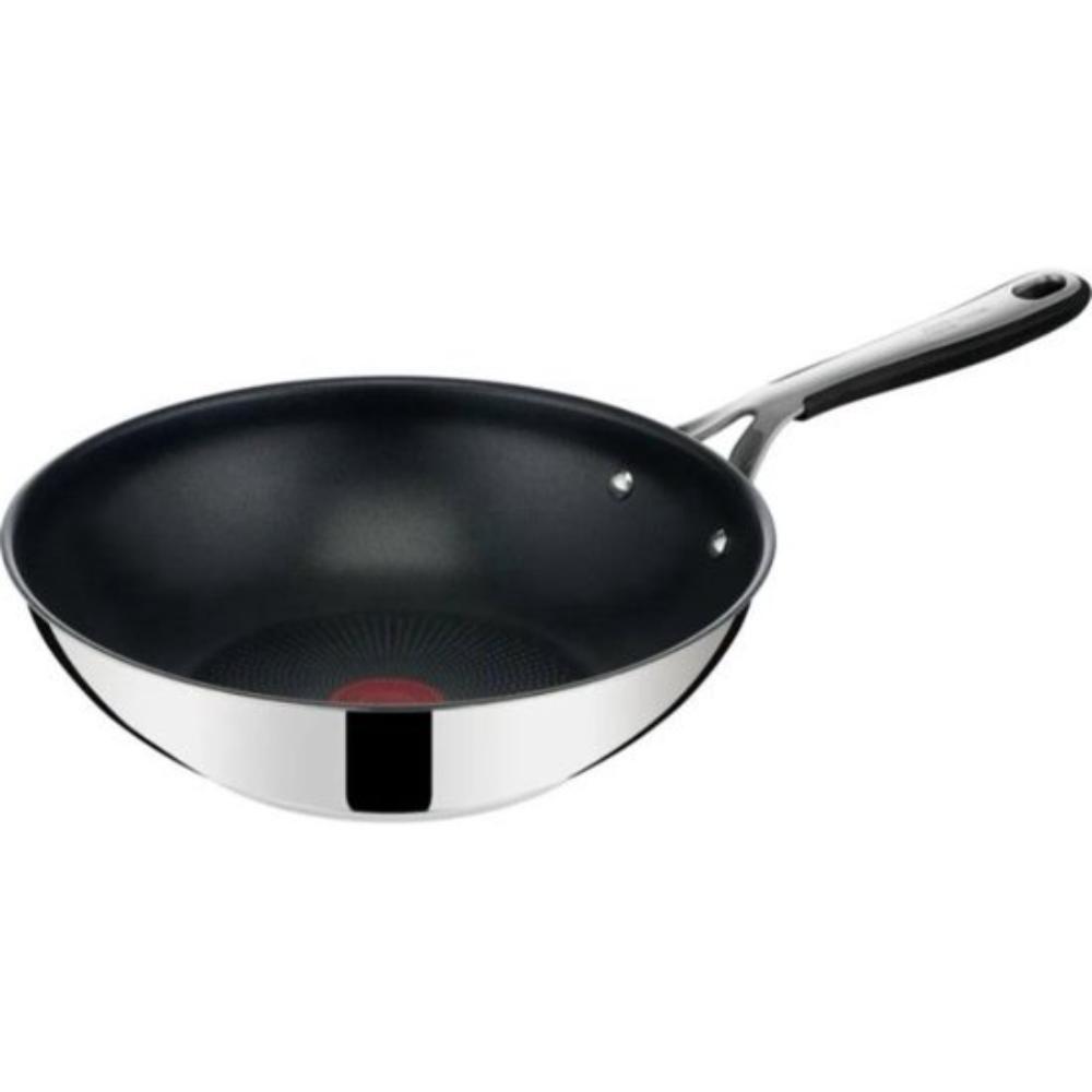 Tefal Jamie Oliver Pannenset - Koekenpannen Ø20/24/28cm + Wokpan Ø28cm - RVS