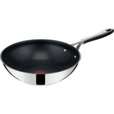 Tefal Jamie Oliver Pannenset - Koekenpannen Ø20/24/28cm + Wokpan Ø28cm - RVS