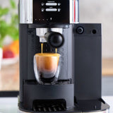 MPM Koffiemachine met Melkopschuimer - 6 soorten Koffie - 15 Bar - 1470W