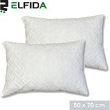 Elfida Set van 2 Traagschuim Hoofdkussens - Memory Foam