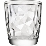 Bormioli Rocco Diamond Waterglazen - Hoekige Glasbewerking - 6 Stuks