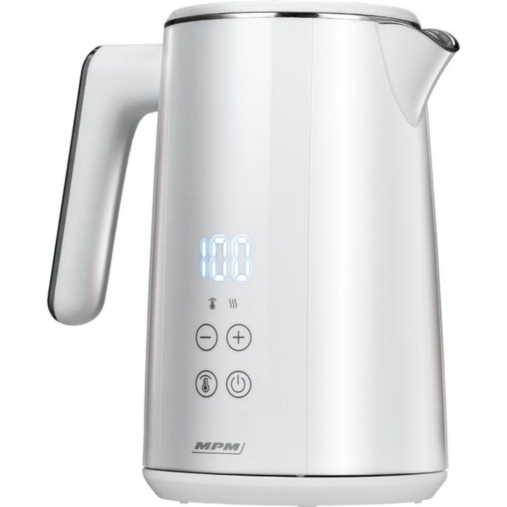 MPM Waterkoker met temperatuurregeling - Digitaal - 1,7 Liter - 2200W