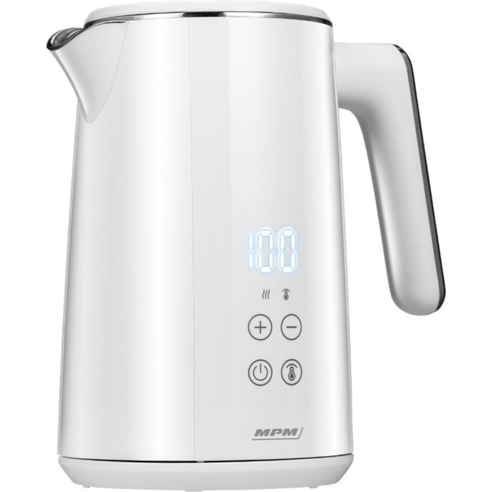 MPM Waterkoker met temperatuurregeling - Digitaal - 1,7 Liter - 2200W