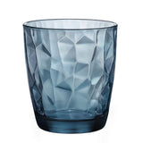 Bormioli Rocco Diamond Waterglazen - Hoekige Glasbewerking - 6 Stuks