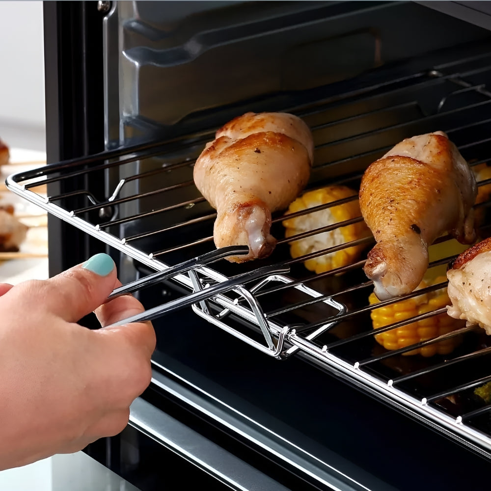 DCG Vrijstaande Oven XXL - 80 liter - 2800 Watt - Hetelucht - Met Bakplaat en Grillplaat - tot 230°C - Timer - Zwart