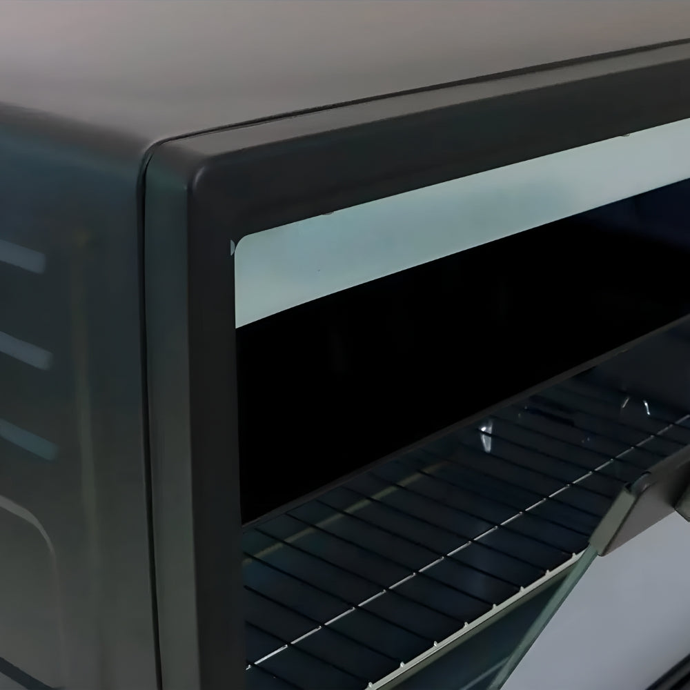 DCG Vrijstaande Oven XXL - 80 liter - 2800 Watt - Hetelucht - Met Bakplaat en Grillplaat - tot 230°C - Timer - Zwart