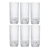 Bormioli Rocco America 20's Waterglazen - Cocktailglazen - Longdrinkglazen - 6 Stuks