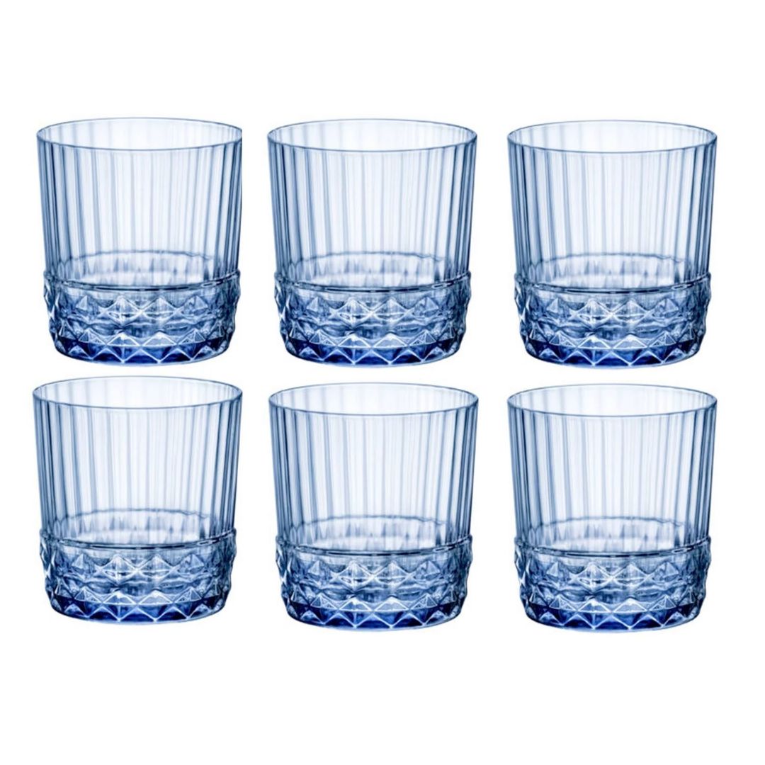 Bormioli Rocco America 20's Waterglazen - Cocktailglazen - Longdrinkglazen - 6 Stuks