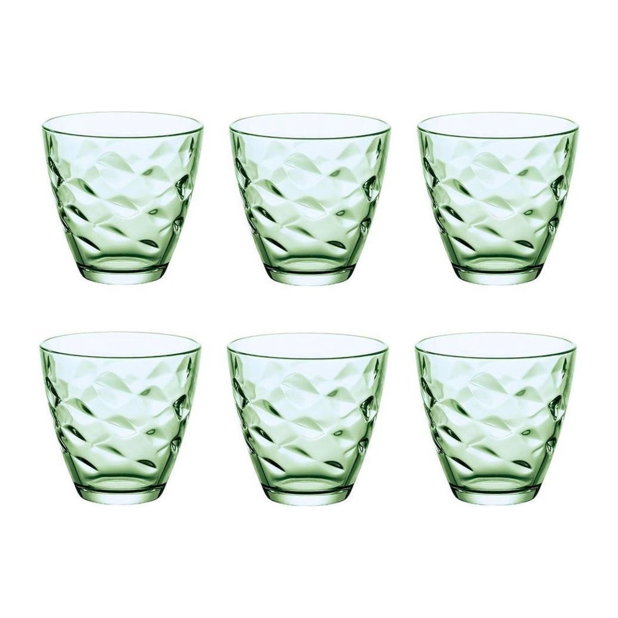 Verres à Eau Bormioli Rocco Flora - Bleu - 260 ml - 6 Pièces