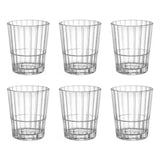 Bormioli Rocco Oxford Bar Cocktailglazen - Whiskey Glazen - Waterglazen - 6 Stuks