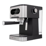 SOGO Pistonmachine met Stoompijpje - Espressomachine - 1.5L - 20 bar - RVS - 1350W