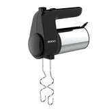 SOGO Handmixer met RVS Deeghaken en Gardes - 6 Snelheden en Turbofunctie - 400W - Zwart