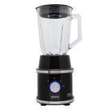 SOGO Blender en Hakmolen - Smoothie Maker - RVS messen - 1.5 Liter - 1300W - Zwart