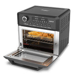 SOGO Airfryer en Oven met Accessoires - 18 liter - 8 kookprogramma's - Timer - 1500W