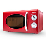 SOGO Retro Vrijstaande Magnetron - 20L - Timer - 5 Vermogensstanden - 700W