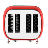 SOGO Retro Broodrooster - Ontdooifunctie - 6 Warmteniveaus - 4 Sneden - 1550W