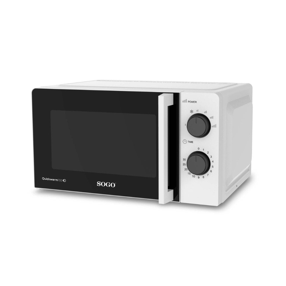 SOGO Vrijstaande Solo Magnetron - 20L - Timer - 5 Vermogensstanden - 700W - Wit