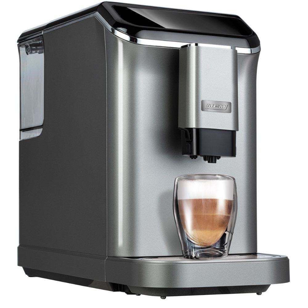 MPM Koffiezetapparaat met Melkopschuimer - Espressomachine - 5 Soorten Koffie - 1350W