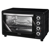 MPM Vrijstaande Elektrische Oven met Accessoires - 45 Liter - 2000W - Zwart