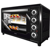 MPM Vrijstaande Elektrische Oven met Accessoires - 45 Liter - 2000W - Zwart