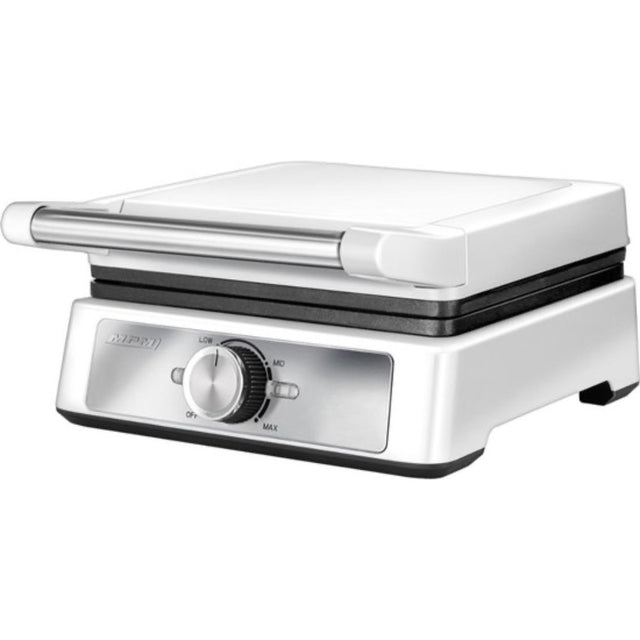 MPM Wafelijzer - Wafelmaker voor 2 wafels - Anti aanbaklaag - Temperatuurregeling - 1600W Dealvolution