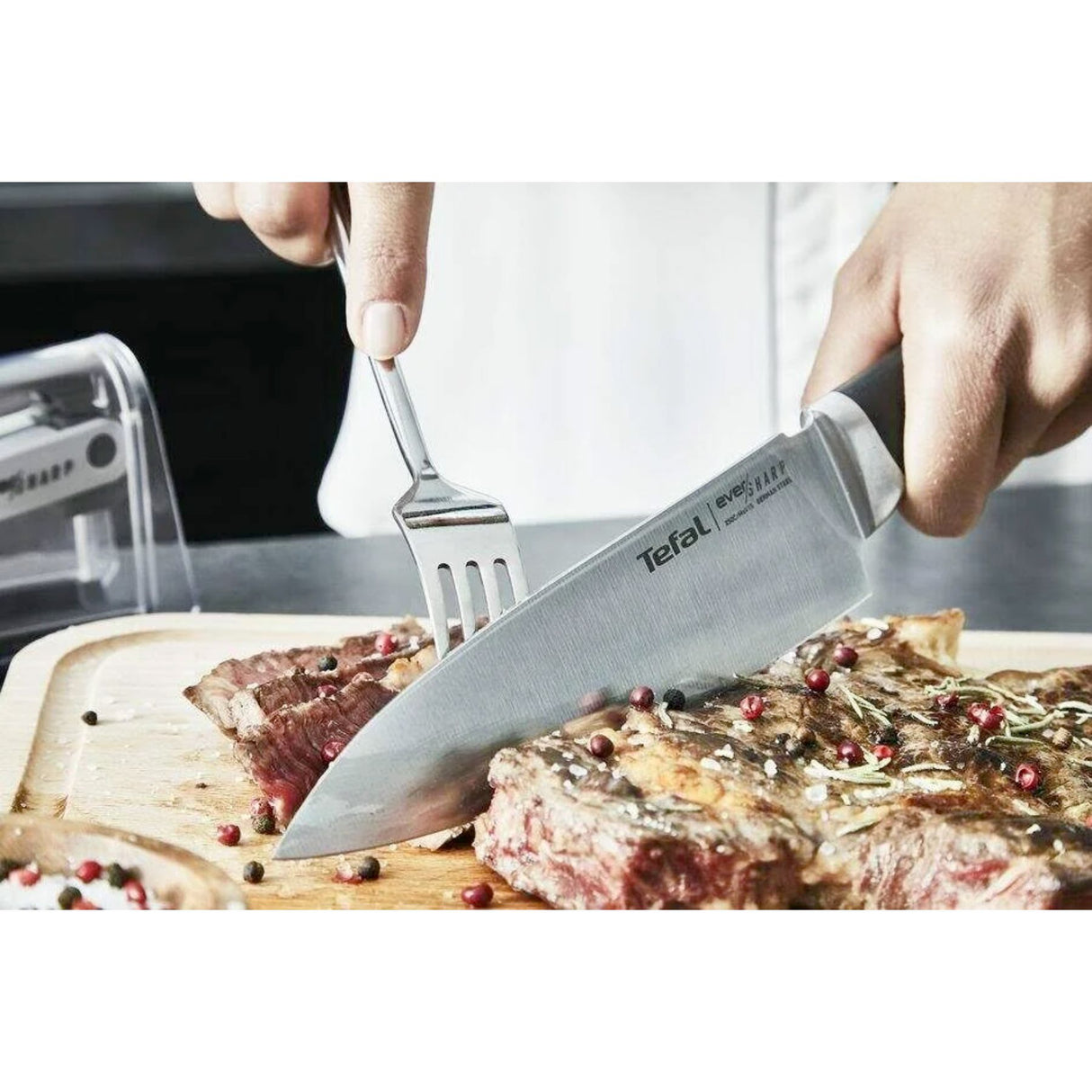 Tefal Ever Sharp Koksmes - RVS - 16,5cm Dealvolution