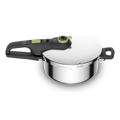 Tefal Secure 5 Trendy Snelkookpan - Inductie - 4L - RVS - Pressure Cooker - Zilver Dealvolution