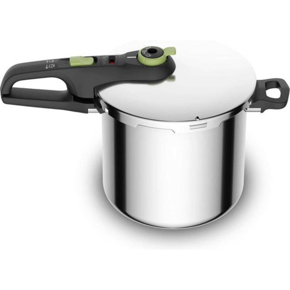 Tefal - Snelkookpan met Stoommandje - 8 liter - Pressure Cooker - Geschikt voor alle warmtebronnen - RVS Dealvolution