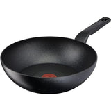 Tefal Titanium Force Wokpan - Ø28cm - Inductie - Anti-aanbaklaag - Zwart Dealvolution