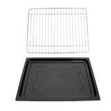 DCG Vrijstaande Oven XXL - 80 liter - 2800 Watt - Hetelucht - Met Bakplaat en Grillplaat - tot 230°C - Timer - Zwart