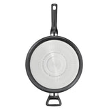 Tefal Hard Titanium Pro Hapjespan met Deksel - Ø28cm - Inductie - Aluminium - Zwart