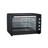 DCG Vrijstaande Oven XXL - 80 liter - 2800 Watt - Hetelucht - Met Bakplaat en Grillplaat - tot 230°C - Timer - Zwart