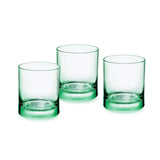 Bormioli Rocco Iride Waterglazen - Groen - 255ml - 3 Stuks.