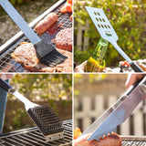 InnovaGoods BBQ Keukengerei met Koffer - RVS.