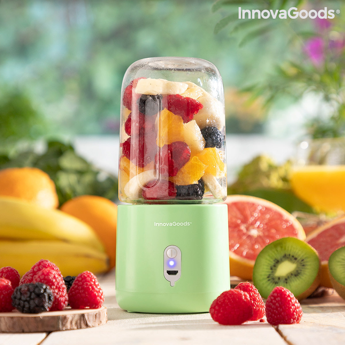 InnovaGoods Blender Draagbaar & Oplaadbaar - 250ml.