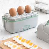 InnovaGoods Elektrische Stoomlunchbox - 2 Compartimenten.